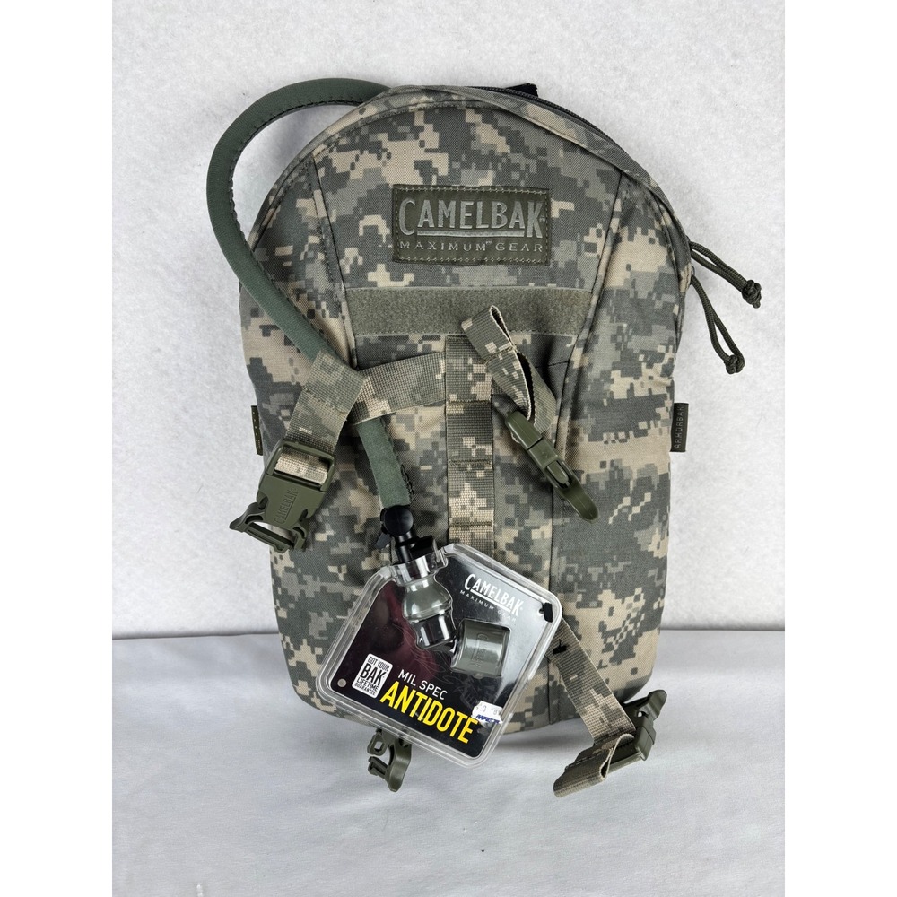 CamelBak ArmorBak 100oz 3L Short Mil Spec Antidote Hydration Pack ACU Camo NWT
